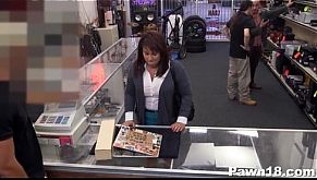 Tries to Sell Her Husbands Stuff and Gets Fucked