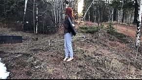 Rough Outdoor Fuck &amp; Facial