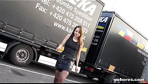 Really cute prostitute sucks like a maniac