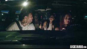 Petite redhead teen felt guilty because of accident