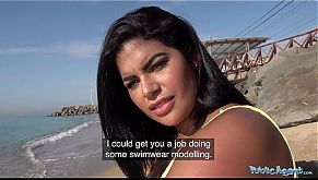 Public Agent A Blind date for Latina with huge natural boobs 12 min