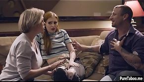 Insane family use new tighty stepdaughter teen for sex