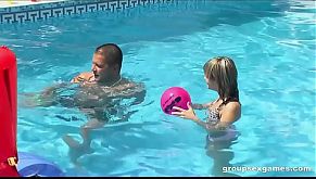 Hardcore Group Sex Pool Games