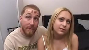 Husband watches wife get fucked