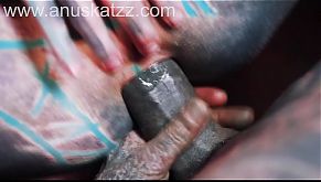 Heavily tattooed dreadgirl get fucked in a tattoo gallery