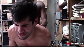 Black police officer forces himself on a HOT theif