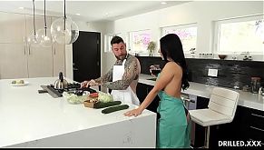 Big Tit European Bombshell Gets Her Asshole Fucked in Hardcore Anal Sex