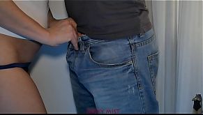 Brother cum in my panties and pull up wear all day