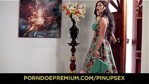 VIP SEX VAULT - Lustful fucking with gorgeous pinup Czech Billie Star and Leny Evil 10 min