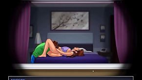 Stepsister gets creampied in her petite and sexy pussy l My sexiest gameplay moments l Summertime Saga[v0.18.2] l Part #17