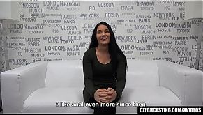 Submissive Teen Experiencing First Threesome