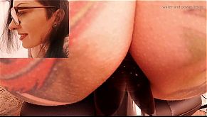 Wine up the bubble butt