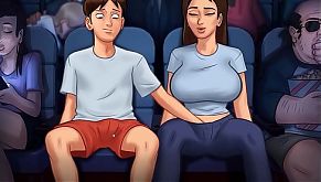 Cumming inside a hot sexy teen college girl roommate on cam l My sexiest gameplay moments l Summertime Saga[v0.18] l Part #3