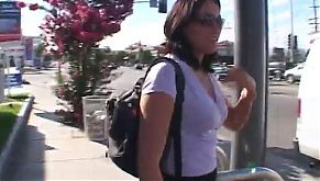 Canadian Gangbang Slut Dped in Van