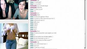 3 French Girls Watching One Nude Nude Girl - BY CAMFAKE