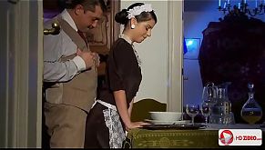 Maid sexually indulges his master