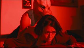 Frightened babe dominated and banged by masked creep