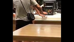 fucking in public, fast food