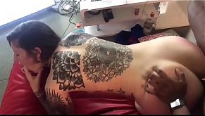 Gagged And Fucked Hard Doggy