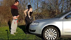 gym girl picked up by stranger and fucked